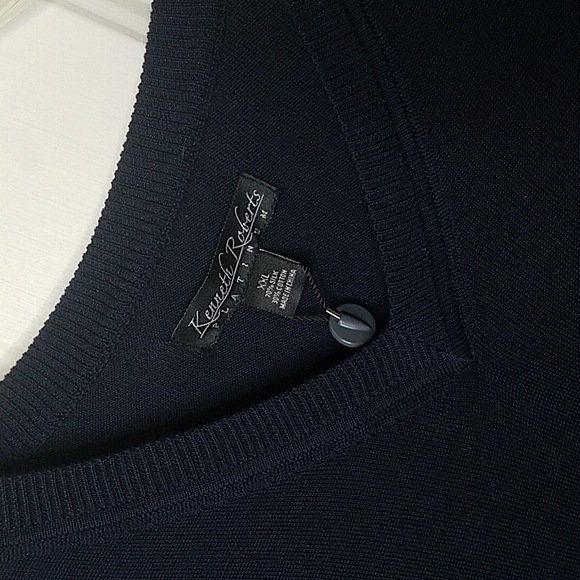 Men's 2xl sweater vest nwt V neckline - Picture 3 of 6